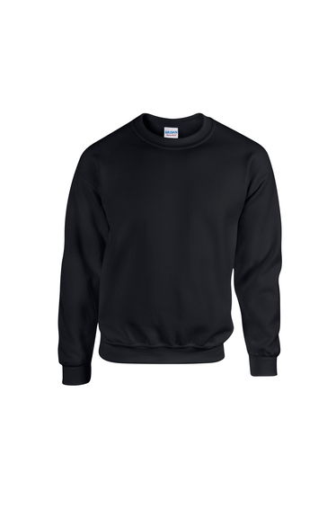 Gildan Mens Heavy Blend Sweatshirt - Black