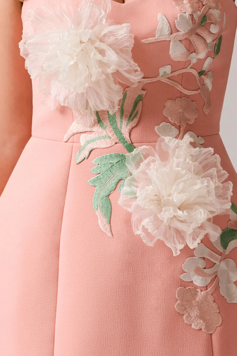 sweetheart embroidered mini dress Chic Sweetheart Embroidered Mini Dress in Mint