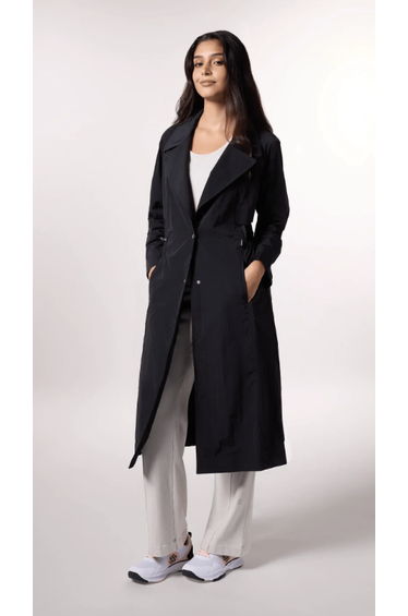 Lightweight Trench Coat - SEASONAL BLACK
