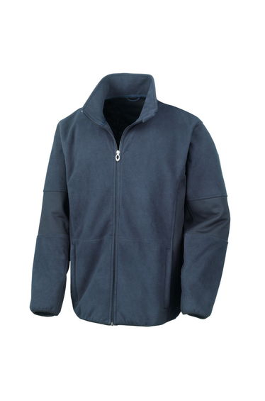 Result Mens Osaka Combed Pile Soft Shell Jacket - Navy