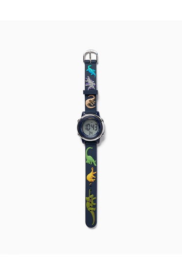 Digital Watch for Boys 'Dinosaurs', Dark Blue