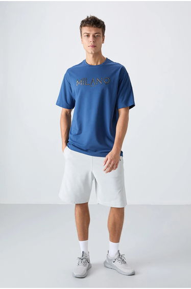 TOMMY Oversized Printed Crew Neck T-Shirt
