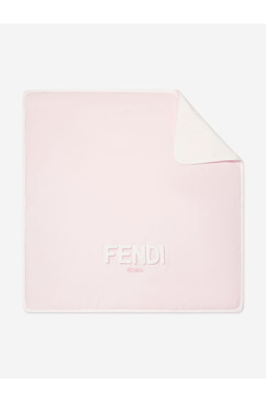 Baby Girls Logo Blanket in Pink