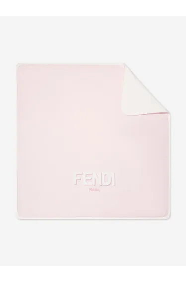 Baby Girls Logo Blanket in Pink