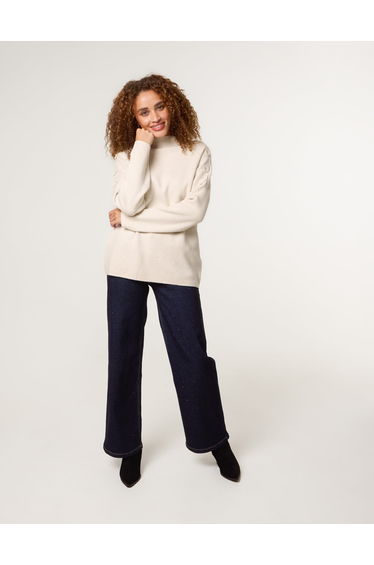 Button Shoulder Jumper