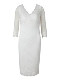 Anya Lace Wedding Dress Ivory - 3