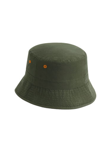 Beechfield Recycled Polyester Bucket Hat - Olive