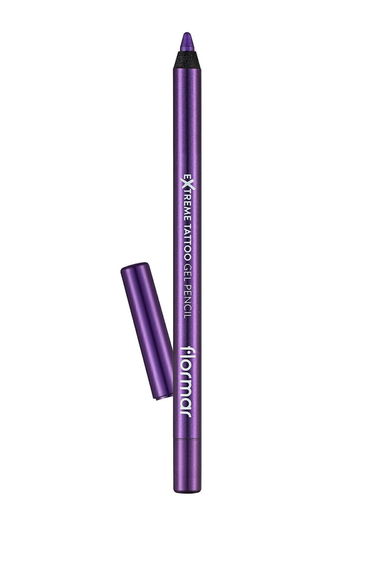 Sparkling Permanent Eye Pencil (PURPLE) - Extreme Tattoo Gel Pencil - 011 Purple Blaze