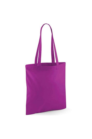 Westford Mill Long Handle Tote Bag - Magenta