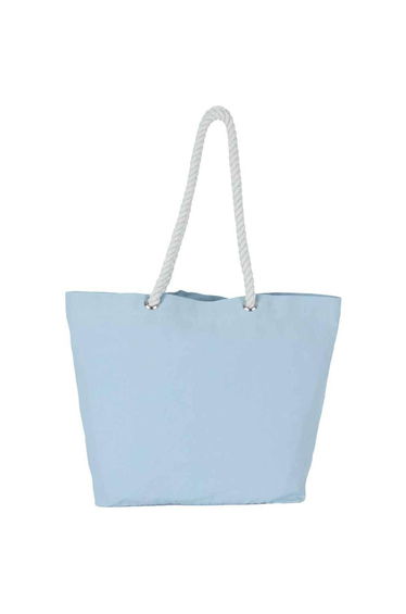 Kimood Washed Cotton Tote Bag - Pearl Blue