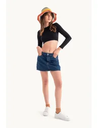 Scoop Neck Basic Top - 3