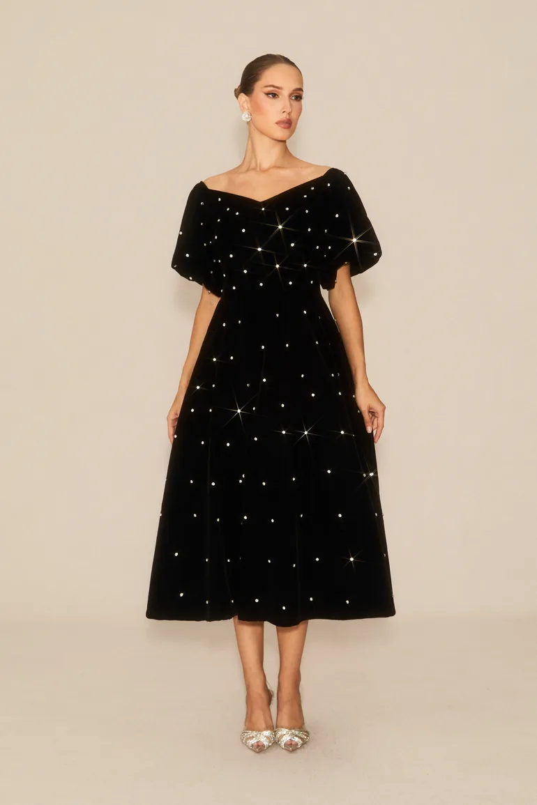 frankies bikinis off the shoulder dress Frankies Bikinis - x BELLA HADID Saloon Knit Mini Dress