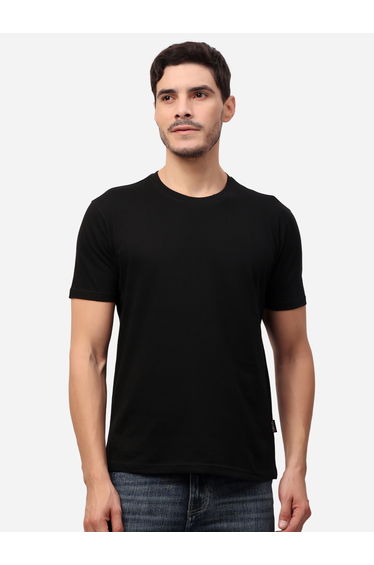 Solid Short Sleeve Regular Fit T-Shirt
