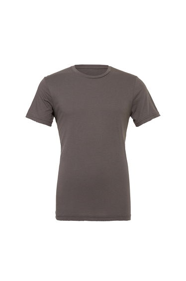 Bella + Canvas Adults Unisex Crew Neck T-Shirt - Asphalt