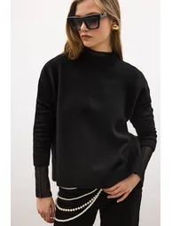 BASIC KNIT SWEATER - 2