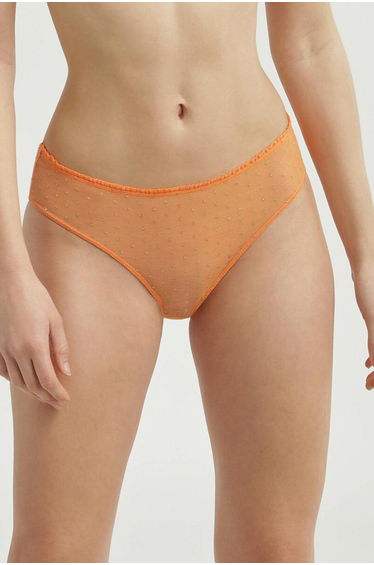 Dim Shiny Knickers in Polka Dot Print