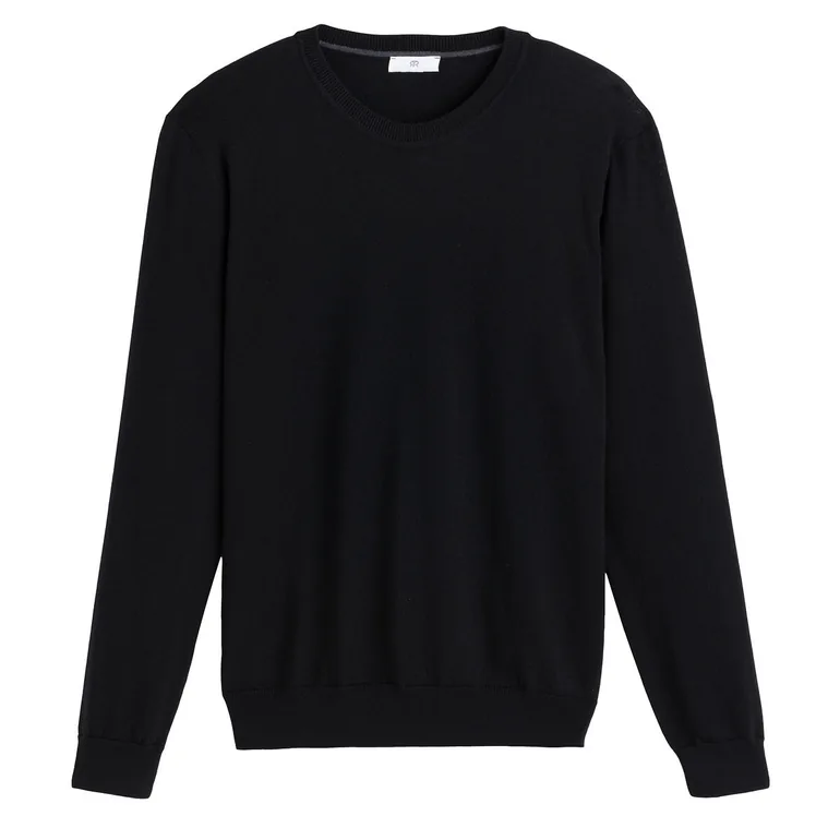 Merino Wool Jumper/Sweater with Crew Neck - 4