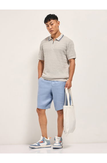 Men Pure Cotton Slim Fit Polo