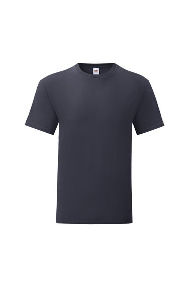 Fruit Of The Loom Mens Heather Iconic 150 T-Shirt - Deep Navy