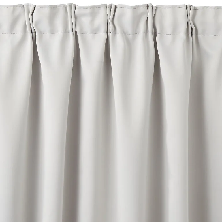 Voda Double-Sided Single Blackout Curtain with Gathered Header - 1