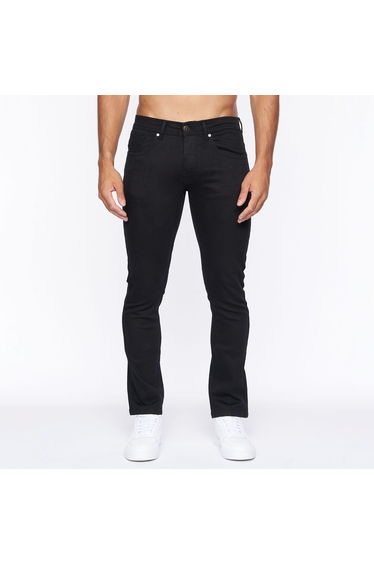Men's Crosshatch Buraca Slim-Fit Jeans in Black