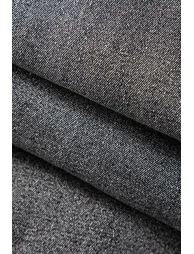 Asymmetric Frayed Denim Mini Dress - 4