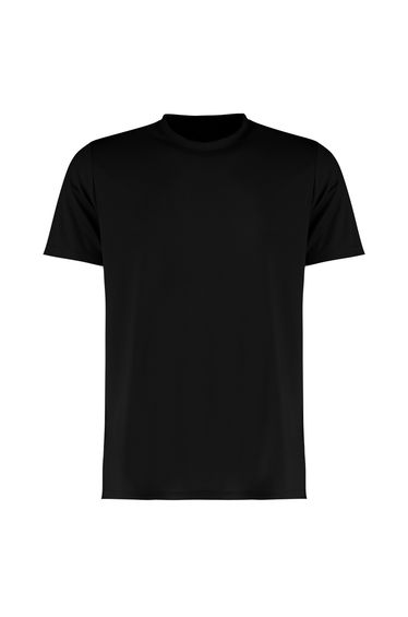 Kustom Kit Mens Cooltex Plus Wicking T-Shirt - Black