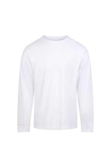 Awdis Mens Long-Sleeved T-Shirt - Arctic White
