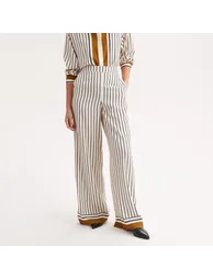 Striped Trousers in Loose Fit - 2
