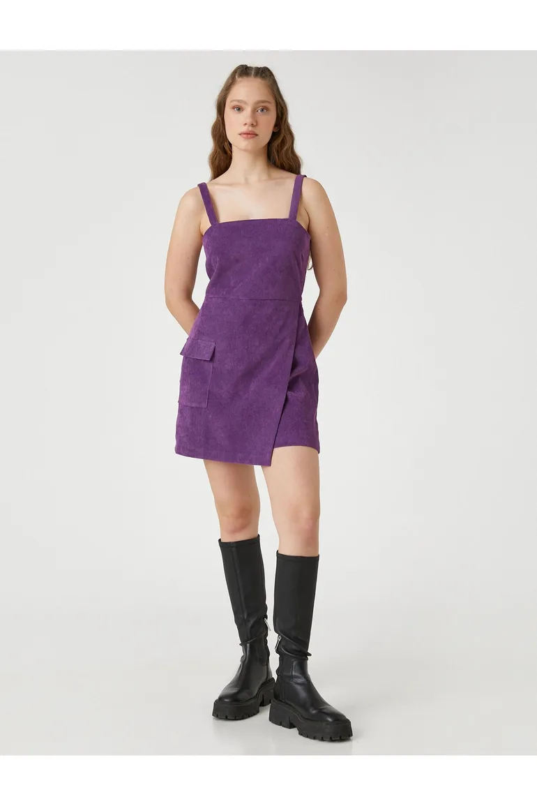 Jumpsuit - Purple - Fitted - 1