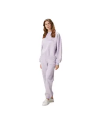 Rotate Sunday Womens/Ladies Embroidered Logo Sweatshirt - Purple