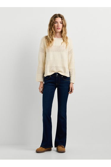 Pimlico Low Rise Flared Jeans