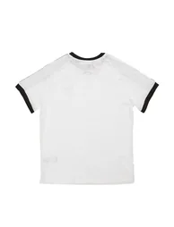 Boy's adidas Originals Junior Adicolor 3-Stripes T-Shirt in White - 1