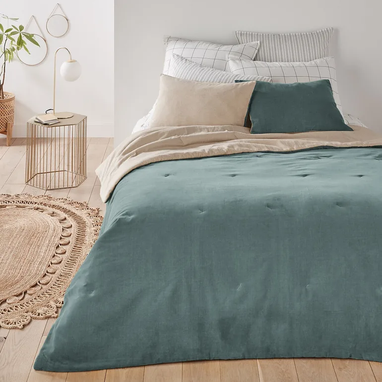 غطاء وسادة مخمل - 4