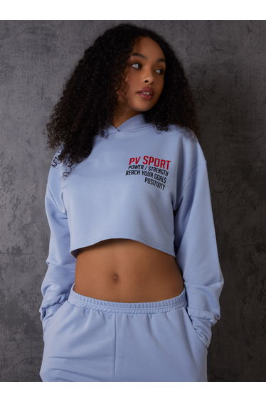 PV Sport Cropped Hoodie