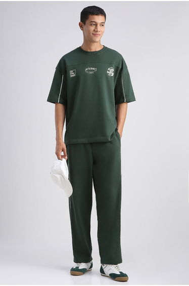 Drawstring Wide Leg Pants