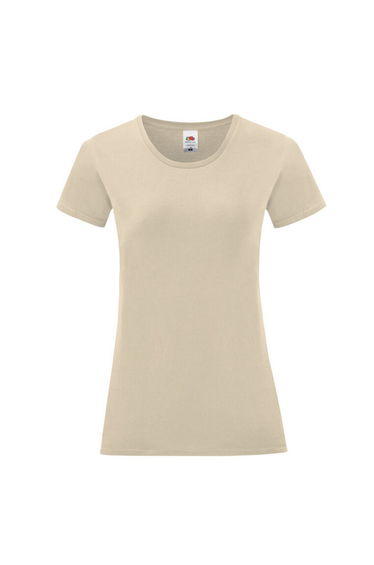 Fruit of the Loom Womens/Ladies Iconic 150 T-Shirt - Natural