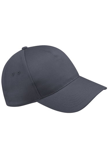 Beechfield Unisex Ultimate 5 Panel Baseball Cap (Pack of 2) - Graphite Grey