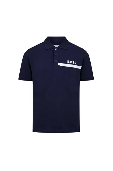 Boss  Regular Polo Shirt - Navy