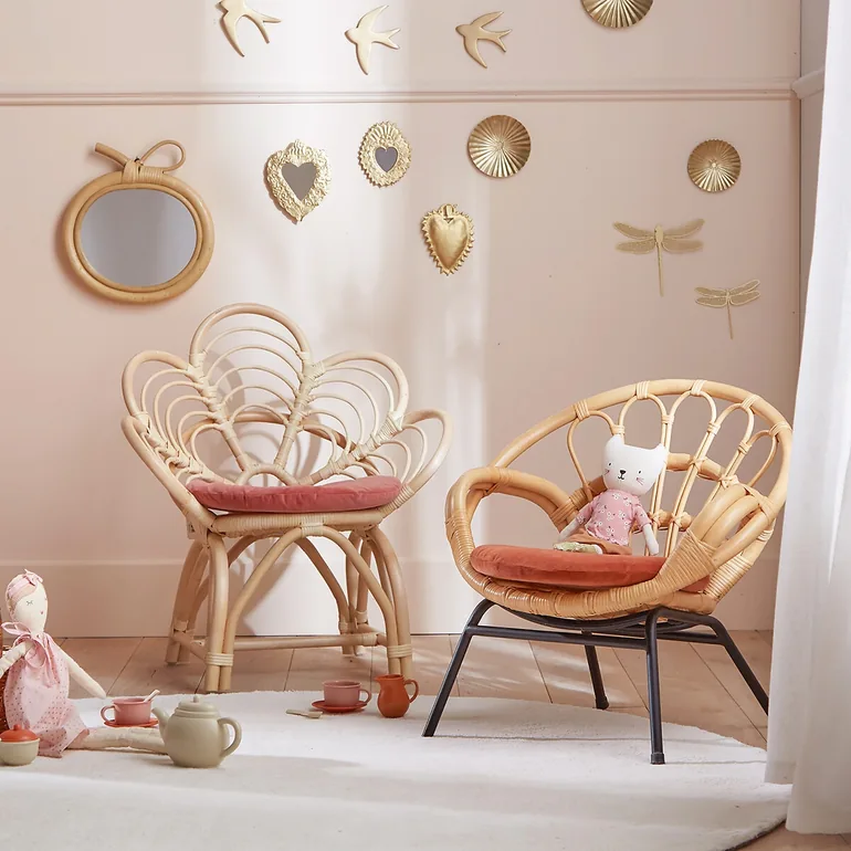 Velvet Round Velvet Seat Pad - 1