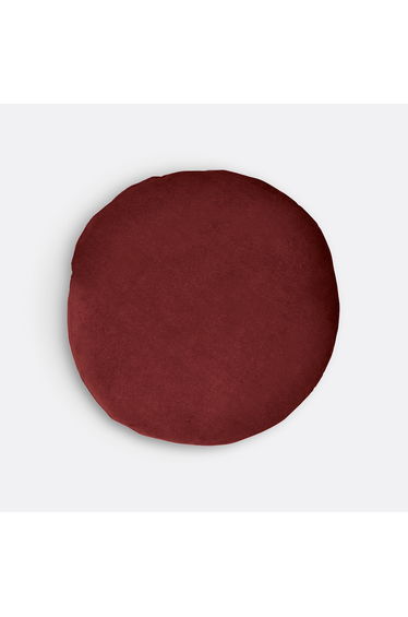 Velvet Round Velvet Seat Pad