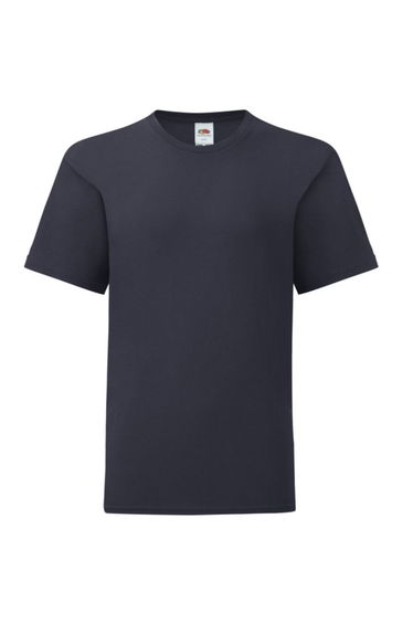Fruit Of The Loom Childrens/Kids Iconic T-Shirt - Deep Navy