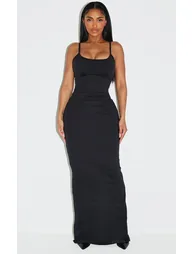 knee length dresses for ladies Long Maxi Shapewear Dress  Bossci Glam