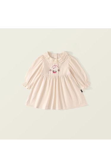 Toddler Strawberry Bow Bunny Sweet Dress