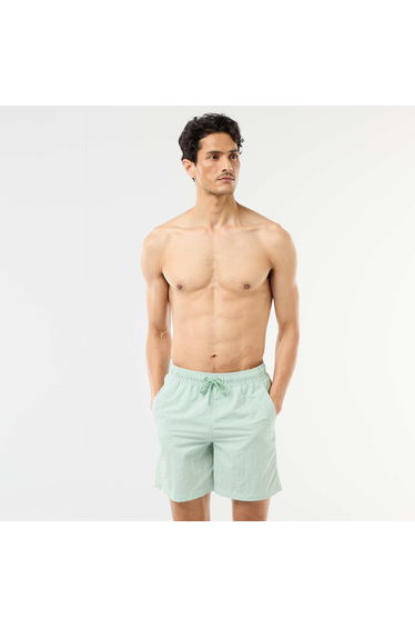 Striped Swim Shorts GREEN