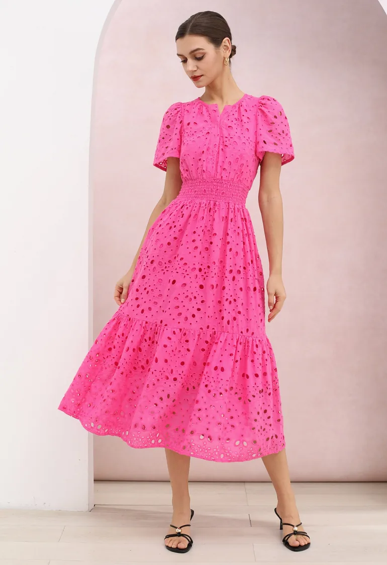 nice cotton dresses R.Vivimos Women's Fall Casual Gauze V Neck Long Sleeve Ruffle Tiered Flowy Midi Dress with Pockets (Small, Army Green) at Amazon Women's Clothing store Color:Floral Apricot Navy FINAL_70 Ladivine CC408 Beaded Corset storybook maiden Its also