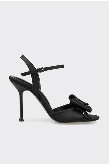 Black Women's Heeled Sandals