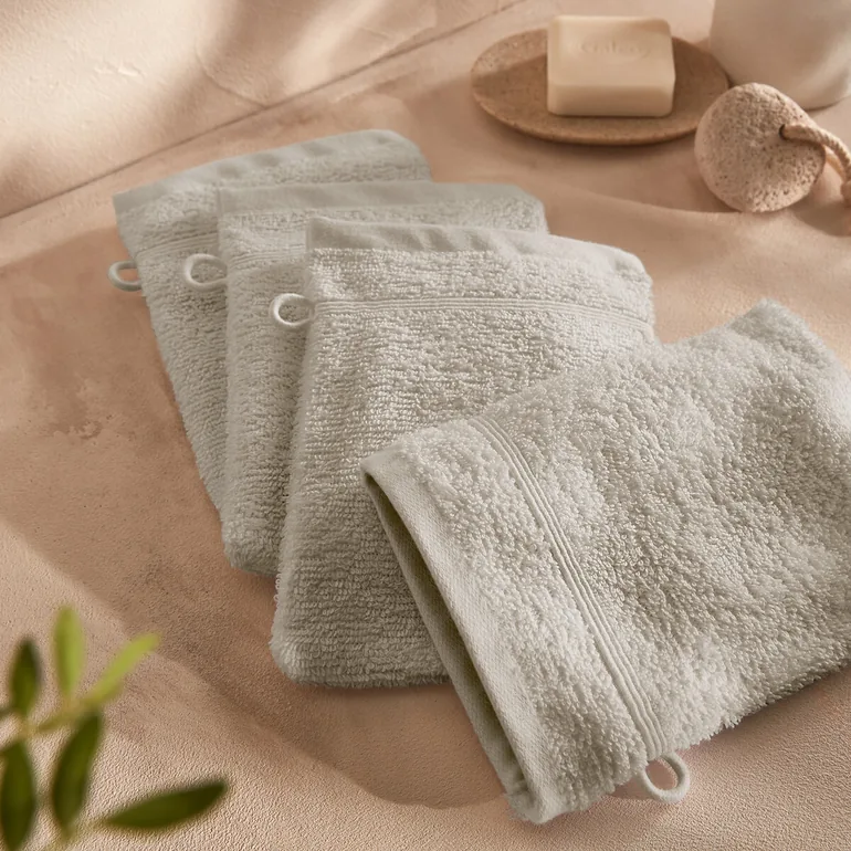 Pack of 4 Cotton Wash Mitts - 3