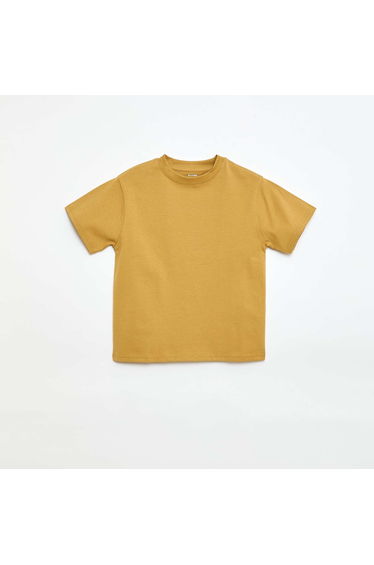 Premium Cotton T-shirt YELLOW