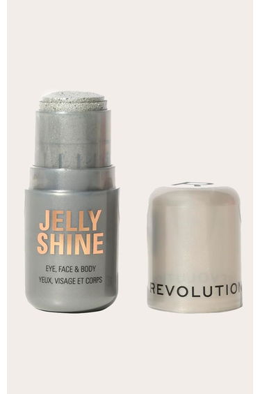 Revolution Jelly Shine Eye, Face & Body Highlight Stick Silver Moonlight